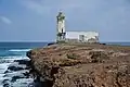 The lighthouse on the Ponta Temerosa