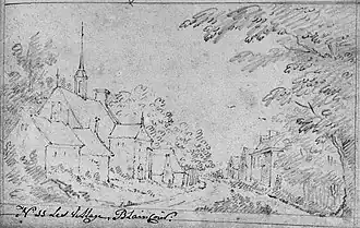 A representation of the church in Blincourt