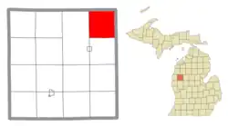 Location within Lake County