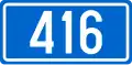D416 state road shield