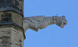 One of four gargoyles atop the Peace Tower, Ottawa, Ontario, Canada