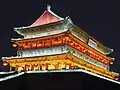 Drum Tower in night