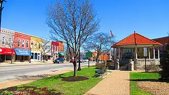 Dundee Historic District along M-50