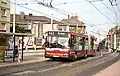 Bus E-AT 895, headed for Essen-Kray in 1991