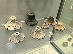 Dyakovo-type weights in the Museum of Archaeology of Moscow