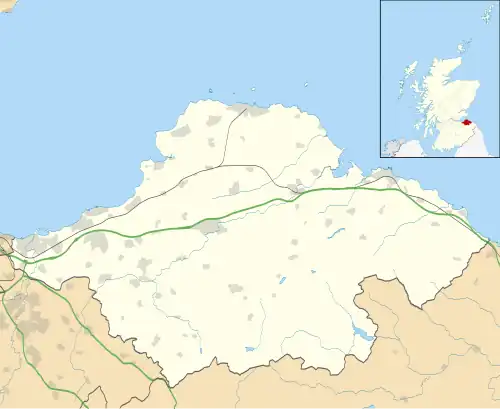 Prestongrange is located in East Lothian