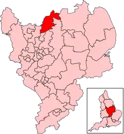 Map of constituency