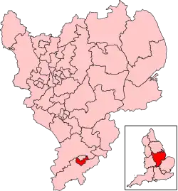 Map of constituency