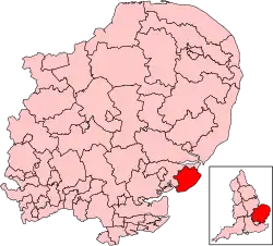 Map of constituency