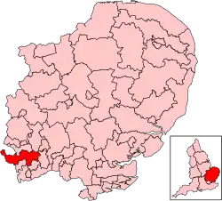 Map of constituency
