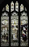 East window in memory of John Royston Pearson. By Ward and Hughes