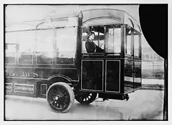 Edison electric bus in 1915
