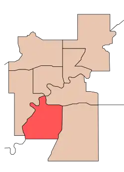 Edmonton Federal Districts