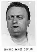 Edmund James Devlin FBI Most Wanted Poster