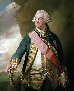 Edward Hawke by Francis Cotes, c. 1768