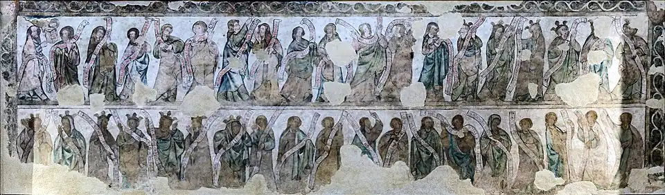 The genealogy of Jacob , 14th-century fresco