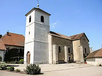 The church in Saint-Juan