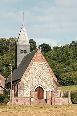 The church in Oudeuil