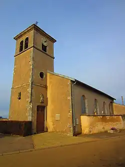 The church in Sainte-Geneviève