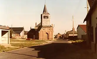 The church in Broquiers