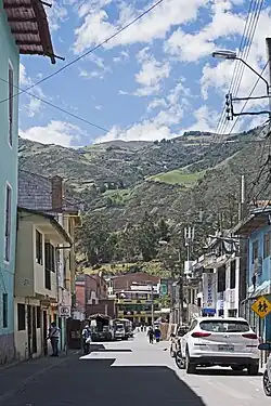 El Tambo and the Andes
