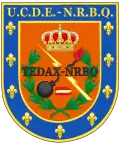 Emblem of the TEDAX-NRBQ of the National Police Corps