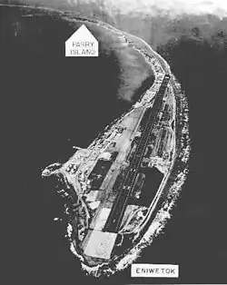 Eniwetok Atoll and Parry Island