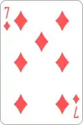 7 of diamonds