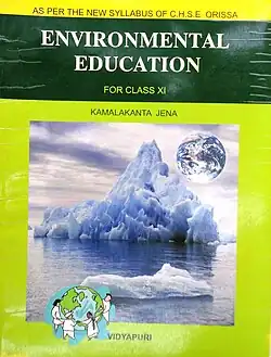 College Text Book by Kamalakanta Jena on Environment, Publisher – Vidyapuri, Cuttack