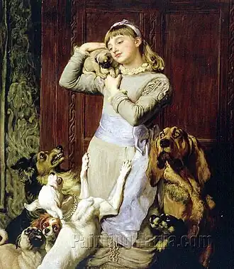 Envy, Hatred and Malice by Briton Rivière