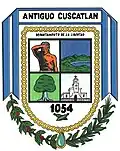 Coat of arms of Antiguo Cuscatlán