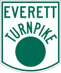 Everett Turnpike marker
