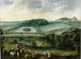 Excursion in the Countryside of Infanta Isabel Clara Eugenia by Jan Brueghel the Elder and Joos de Momper