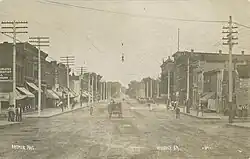 Main street, Waverly, Iowa 1900