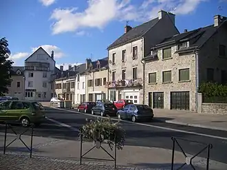A view in the centre of the village