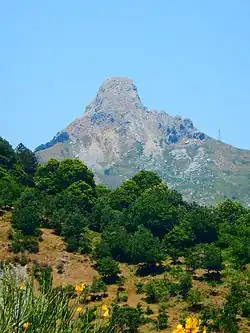 The Mountain seen from the high Patrì river