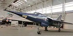 Fairey Delta 2 in which Peter Twiss set a new air speed record