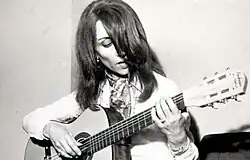 Image 16Fairuz playing guitar (from Culture of Lebanon)