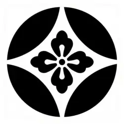 Hana wachigai, the device of the Izumo Genji clans (Oki, Enya, Takaoka)