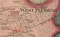Fashion Course, West Flushing, 1859