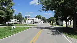 Looking north on Ohio Highway 505 in Feesburg.