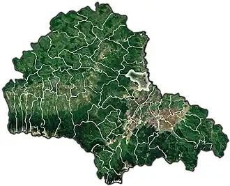 Location within the county