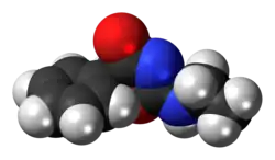 Space-filling model of fenozolone