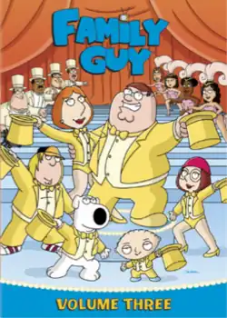 DVD cover of Volume 3 from Season 4 of Family Guy.