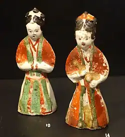 Yuan dynasty figures, probably dolls