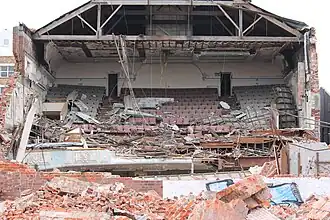 Demolition during 2012