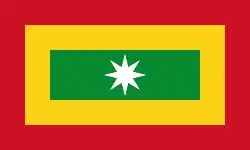 Flag of Barranquilla, Colombia