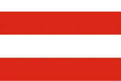 Flag of Brno, Czech Republic