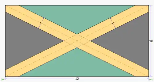 Flag construction sheet