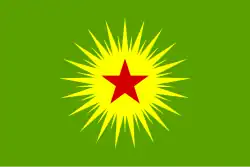 Flag of Koma Civakên Kurdistanê.svg